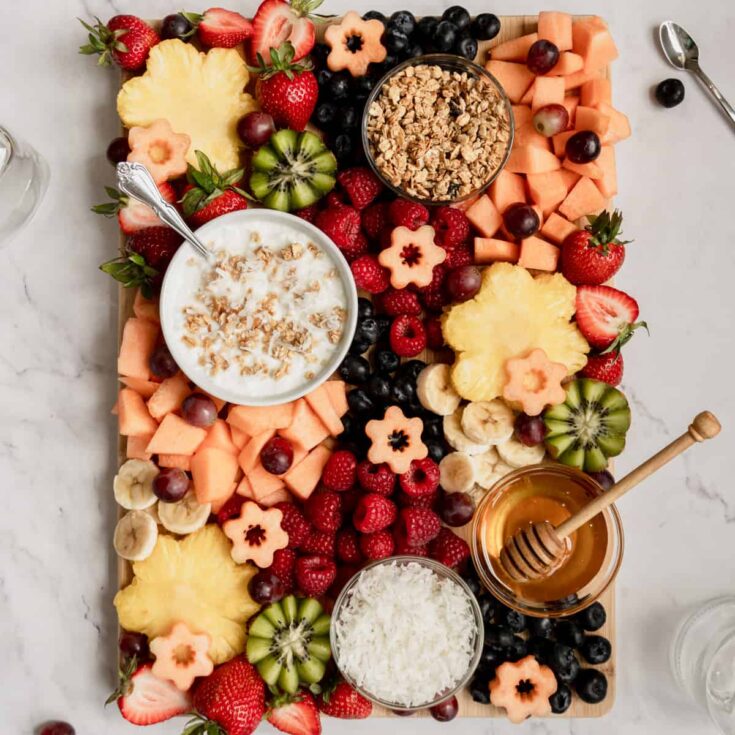 Image for Breakfast/Brunch Fruit Platter (Summer Charcuterie Board)