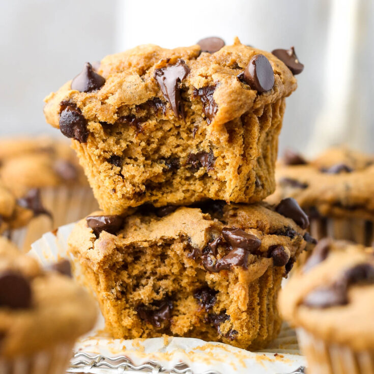 Image for Easy 3 Ingredient Pumpkin Muffins