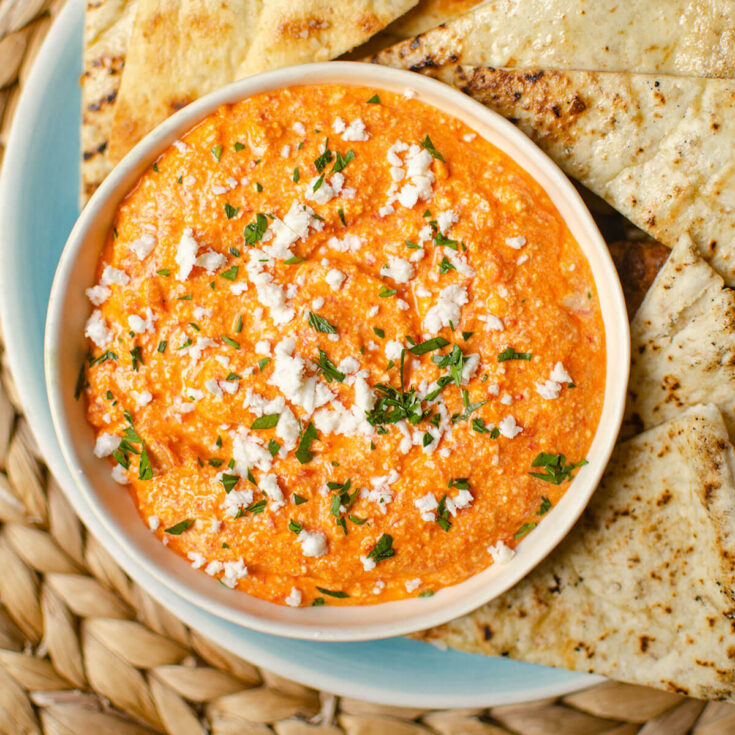 Image for Tirokafteri (Greek Spicy Feta Dip)