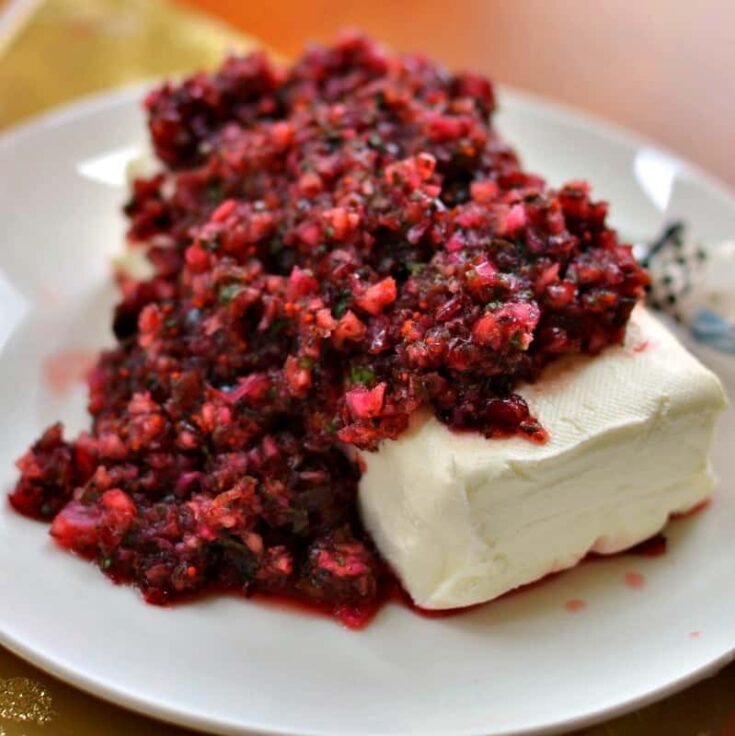 Image for Five Minute Festive Cranberry Salsa