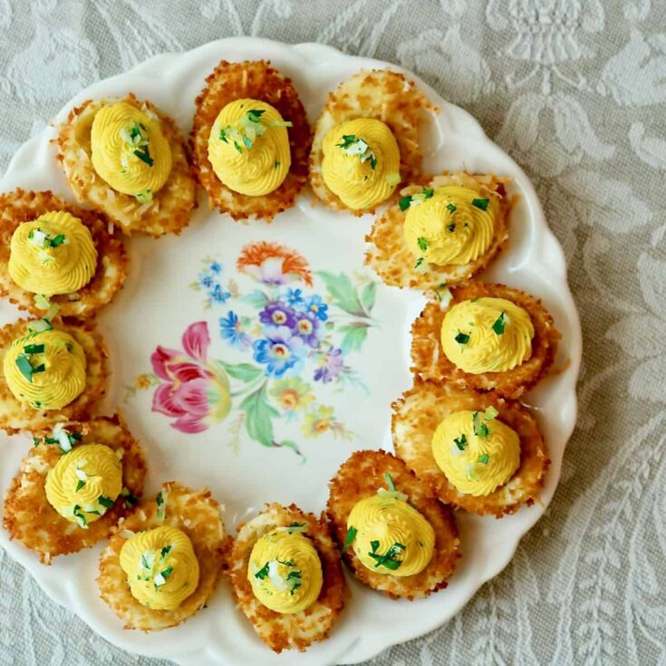 Image for Crispy Coconut Curried Deviled Egg