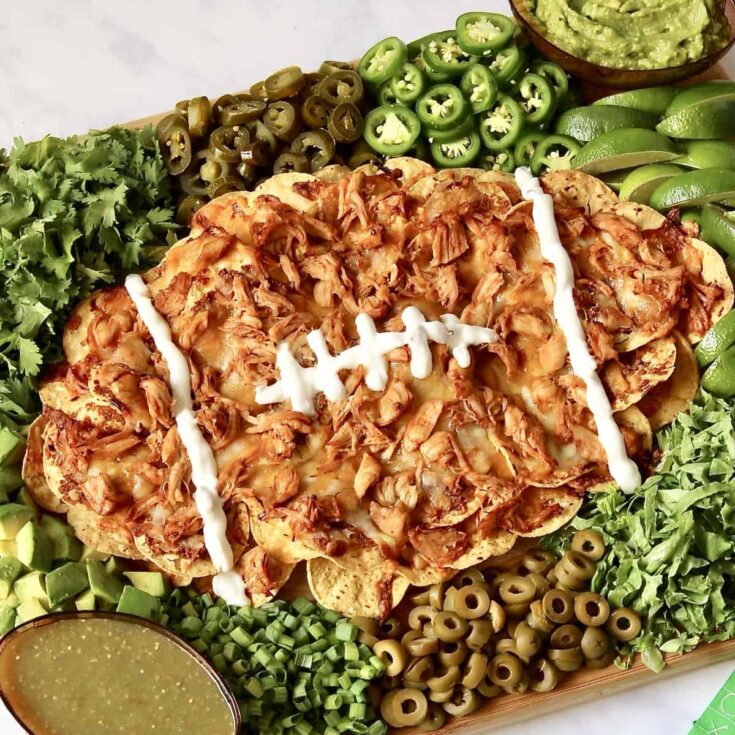 Image for Football Nacho Board