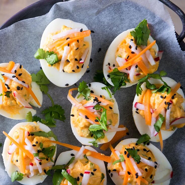 Image for Kimchi Deviled Eggs