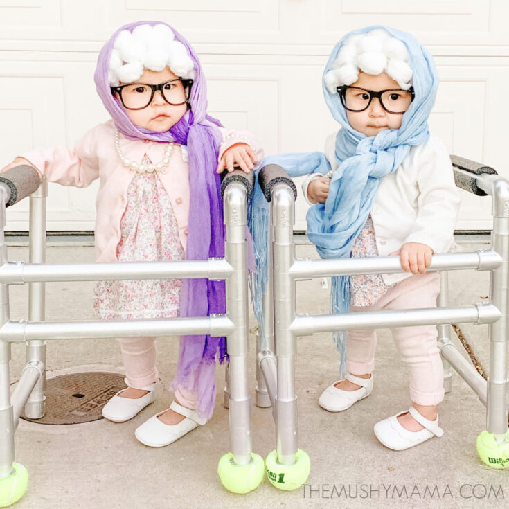 Image for DIY Baby Costume: Lil' Old Ladies