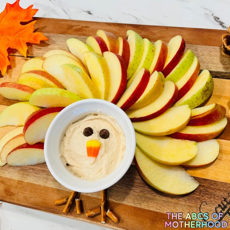 Image for Thanksgiving Turkey Apple Slices Treat