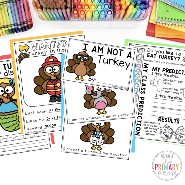 Image for Best Disguise the Turkey Project Ideas for School