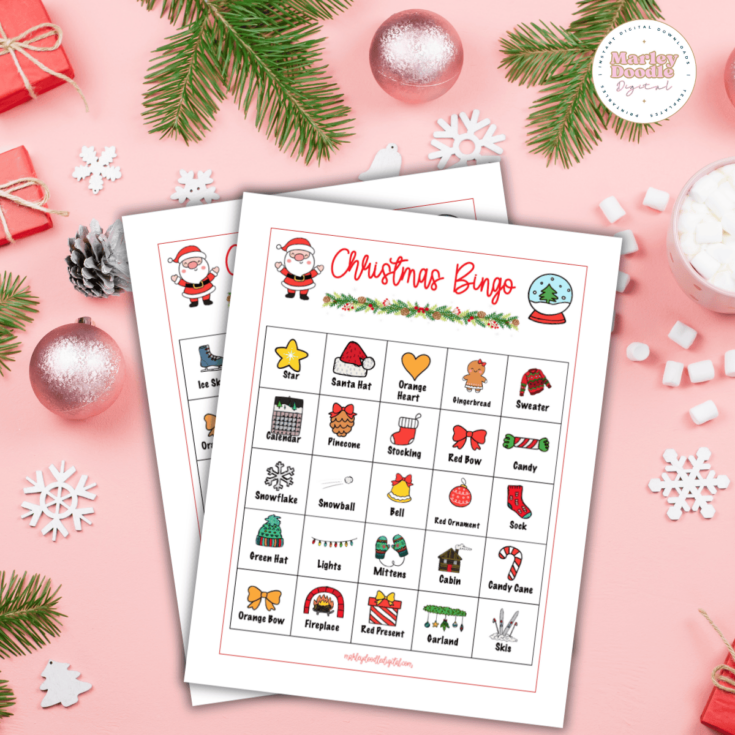 Image for Free Printable Christmas Bingo Game