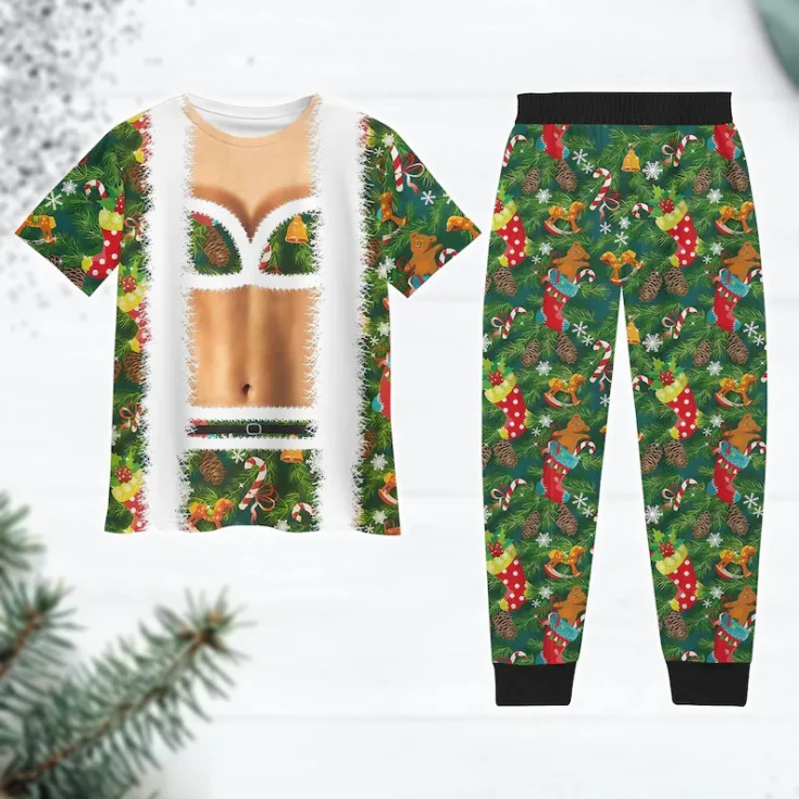 Image for Faux Real Green Tree Pajamas Pants