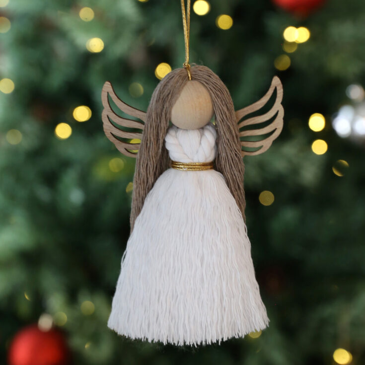 Image for Easy Macrame Angel Ornament