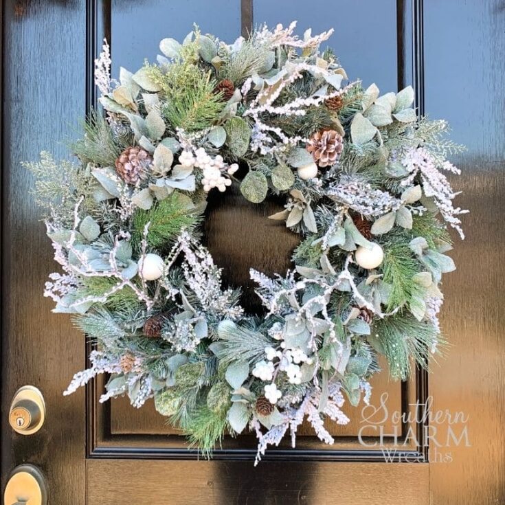 Image for How to make a Winter Wreath for Your Front Door