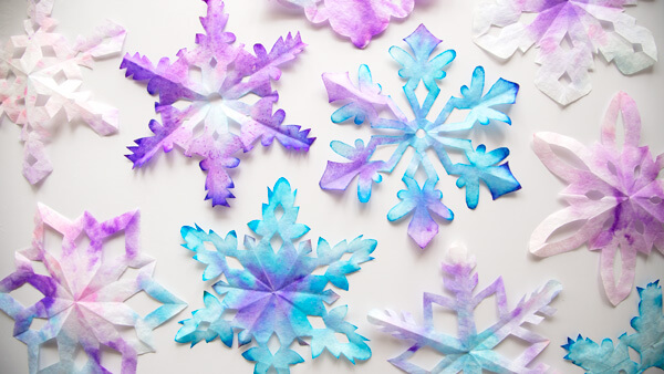Image for Coffee Filter Snowflakes