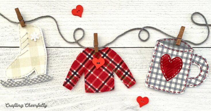 Image for Cozy Winter Banner made with a Charm Pack
