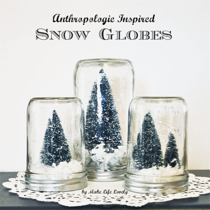 Image for Mason Jar Snow Globe 