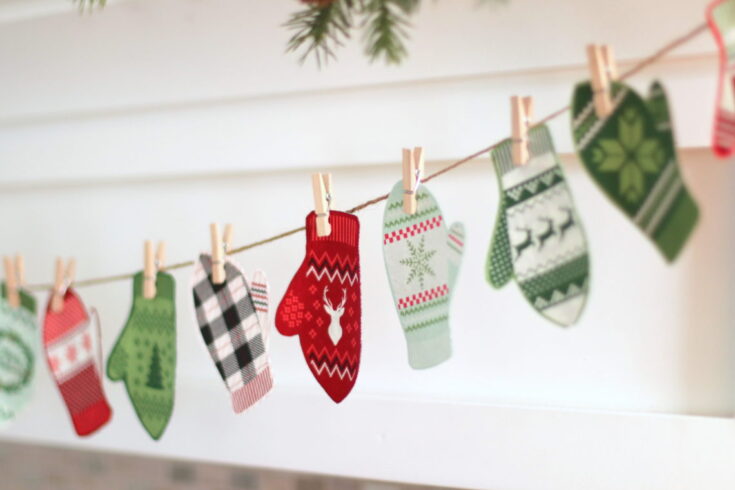 Image for No Sew Mitten Garland Tutorial