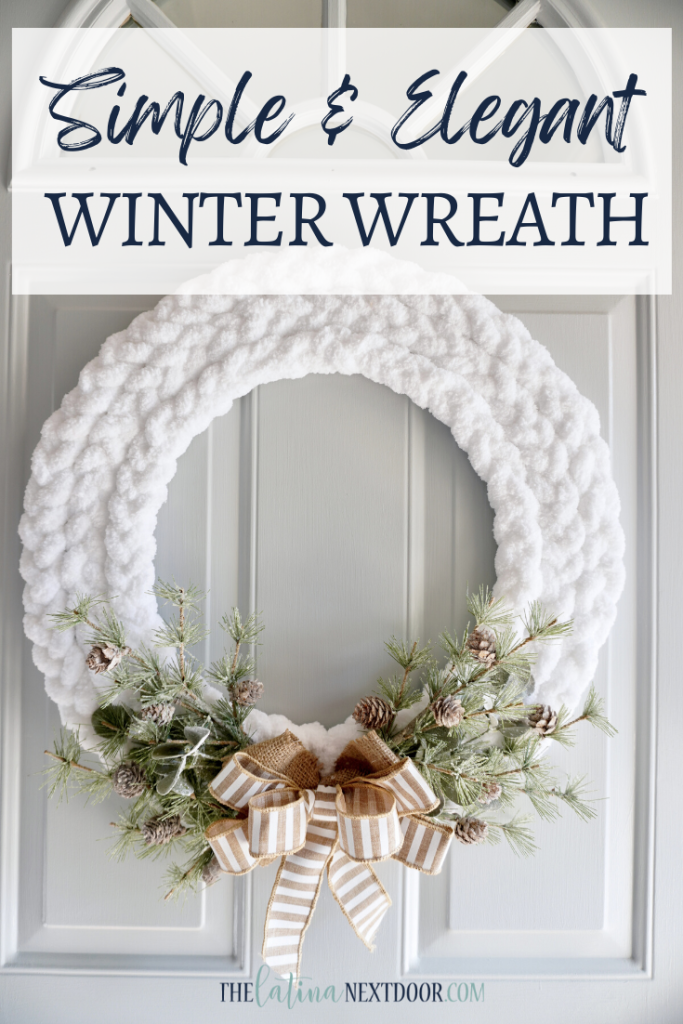 Image for Simple & Elegant Winter Wreath