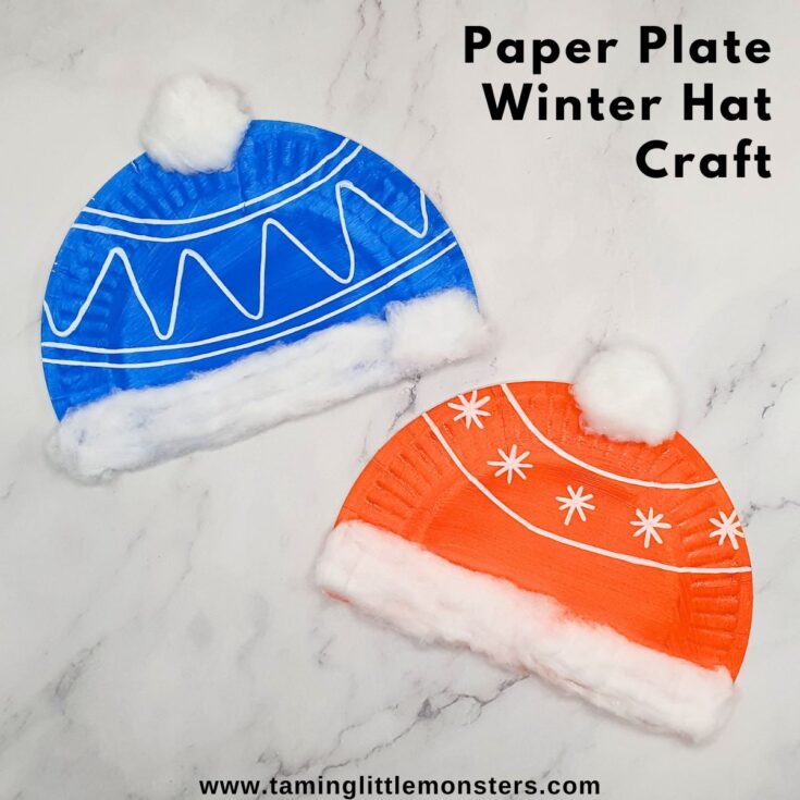 Image for Easy Paper Plate Winter Hat Craft for Kids