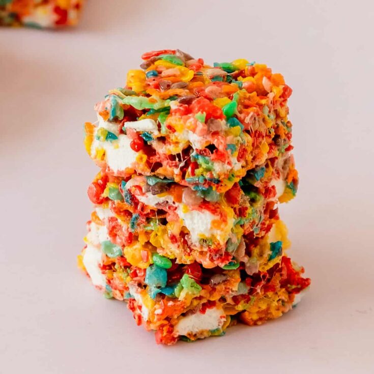 Image for Fruity Pebbles Treats (Rice Krispie Treats Recipe)