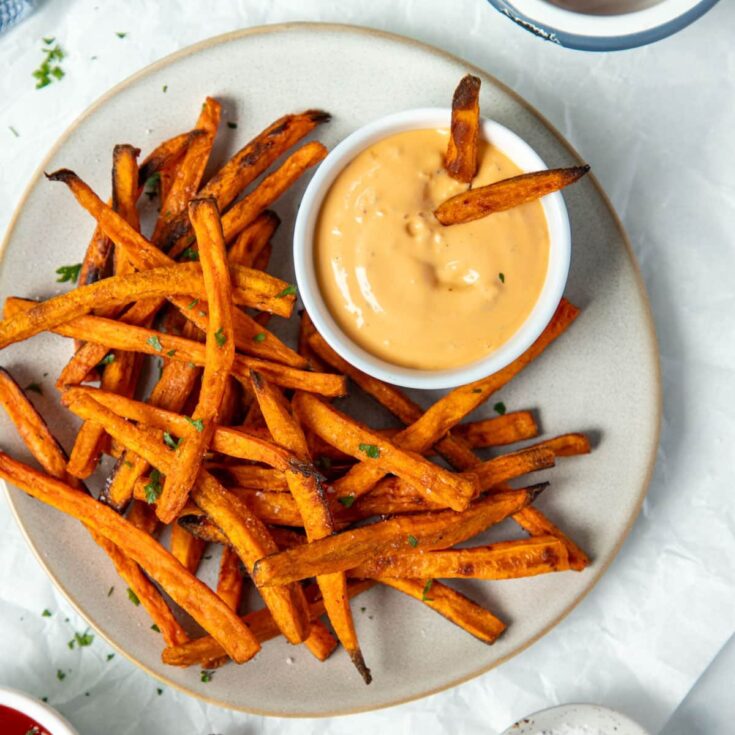 Image for Crispy Sweet Potato Fries (Oven Baked)