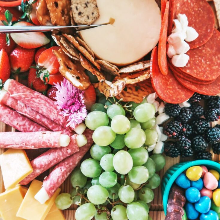 Image for Simple Spring Charcuterie Board