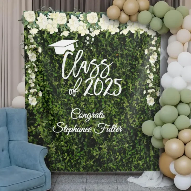 Image for Grass Wall Graduation Backdrop