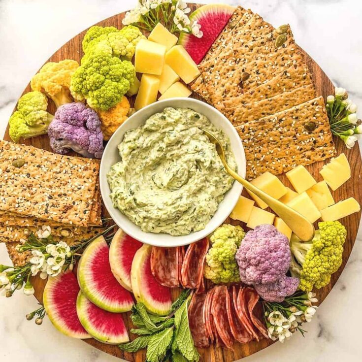 Image for The Easiest Spring Charcuterie Board