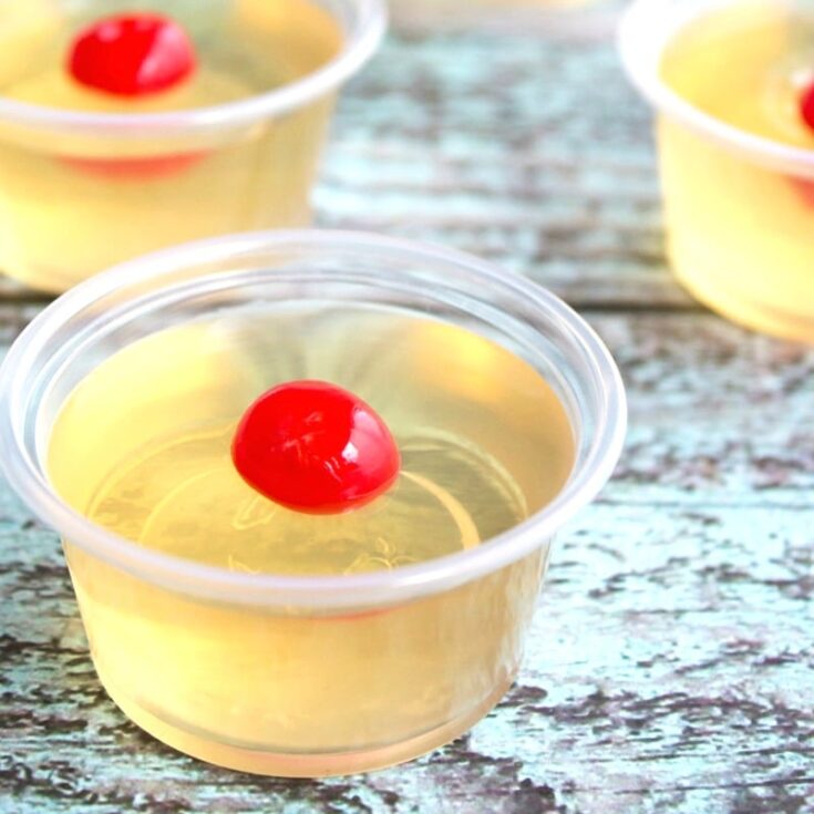 Image for Amaretto Sour Jello Shots