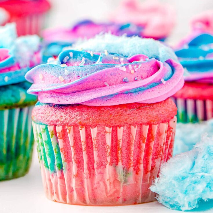 Image for Cotton Candy Cupcakes