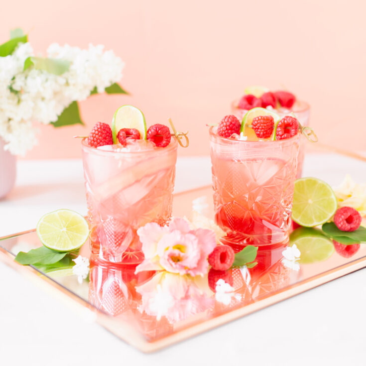 Image for Raspberry Rhubarb Rose Spritz