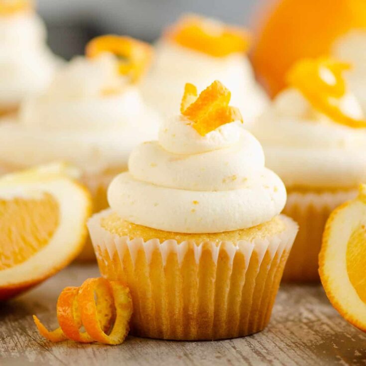 Image for Orange Creamsicle Cupcakes