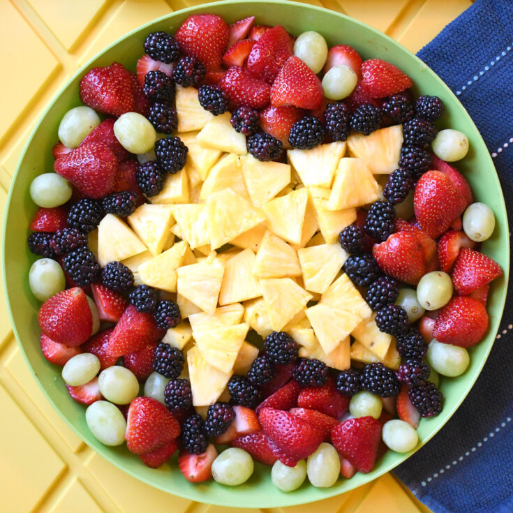 Image for How to Make a Shaped Fruit Platter for Any Party