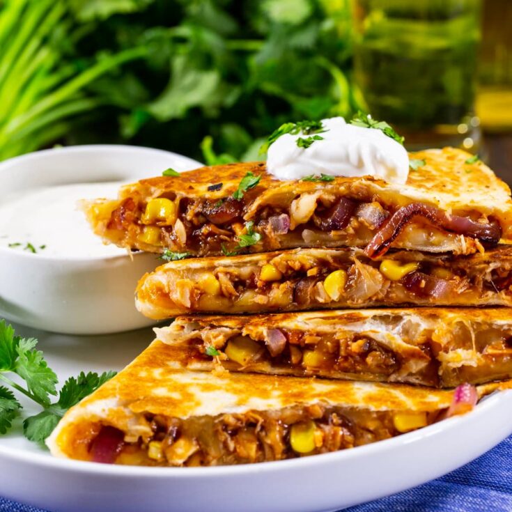 Image for BBQ Chicken Quesadillas