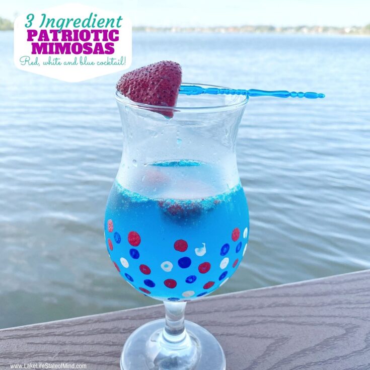 Image for Easy Patriotic Mimosa Recipe
