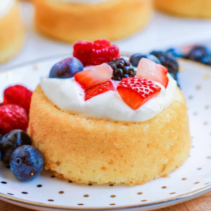 Image for Blueberry Strawberry Shortcakes