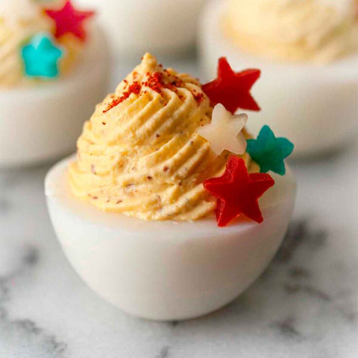 Image for 4th of July Deviled Eggs