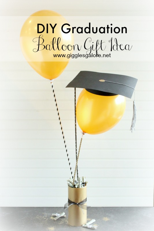 Image for DIY Graduation Cap Balloon Gift