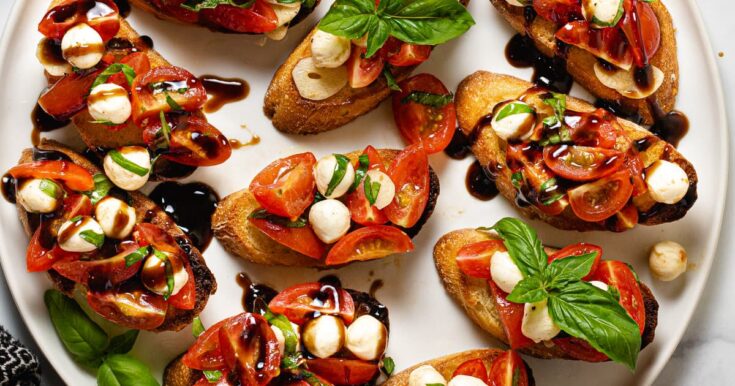 Image for 10 Minute Bruschetta with Mozzarella