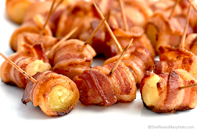 Image for Bacon Wrapped Pineapple Bites Recipe