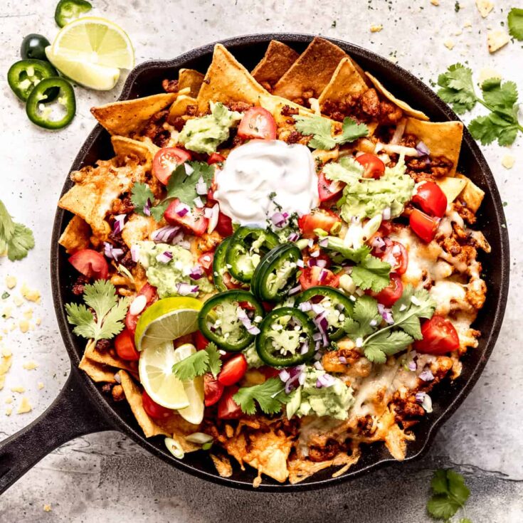 Image for The BEST Loaded Chicken Nachos