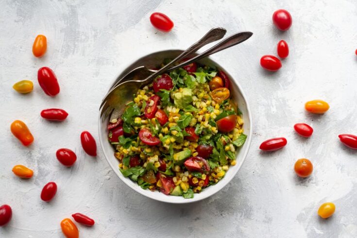 Image for Summer Corn + Tomato Salad