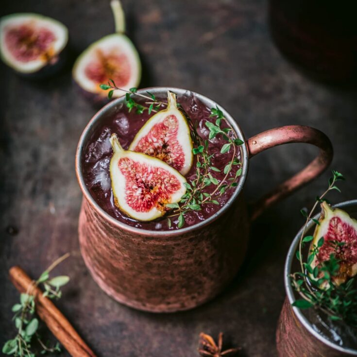 Image for Fig Moscow Mule with Infused Vodka