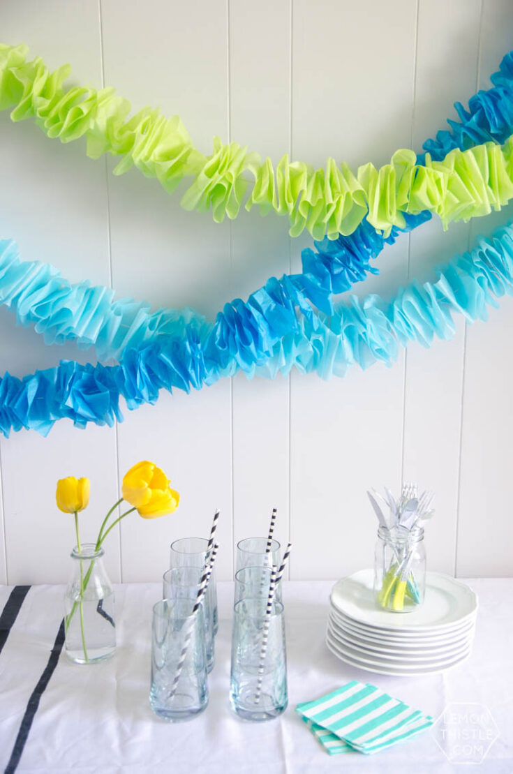 Image for DIY Ruffled Tissue Garland