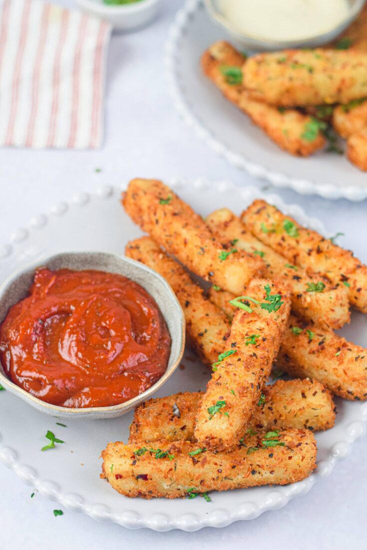 Image for Homemade Mozzarella Sticks (Air Fryer Recipe)