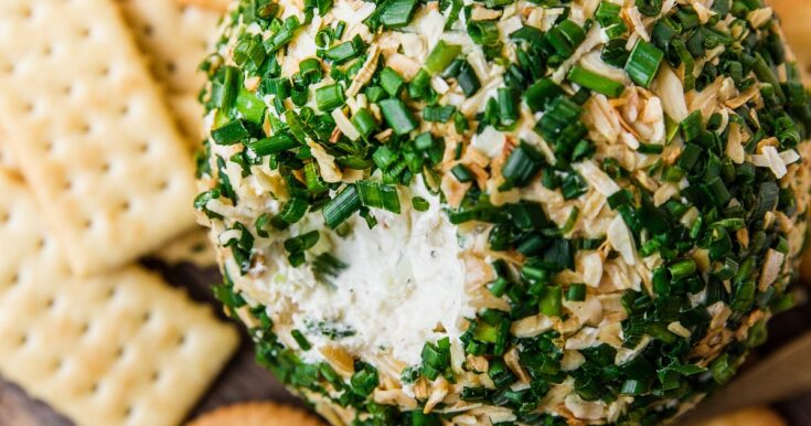 Image for Cheddar & Onion Cheese Ball