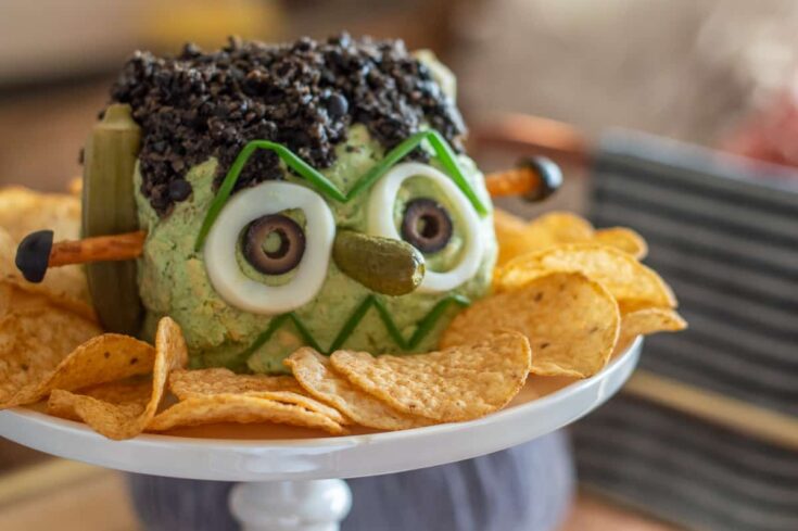 Image for Halloween Frankenstein Cheese Ball
