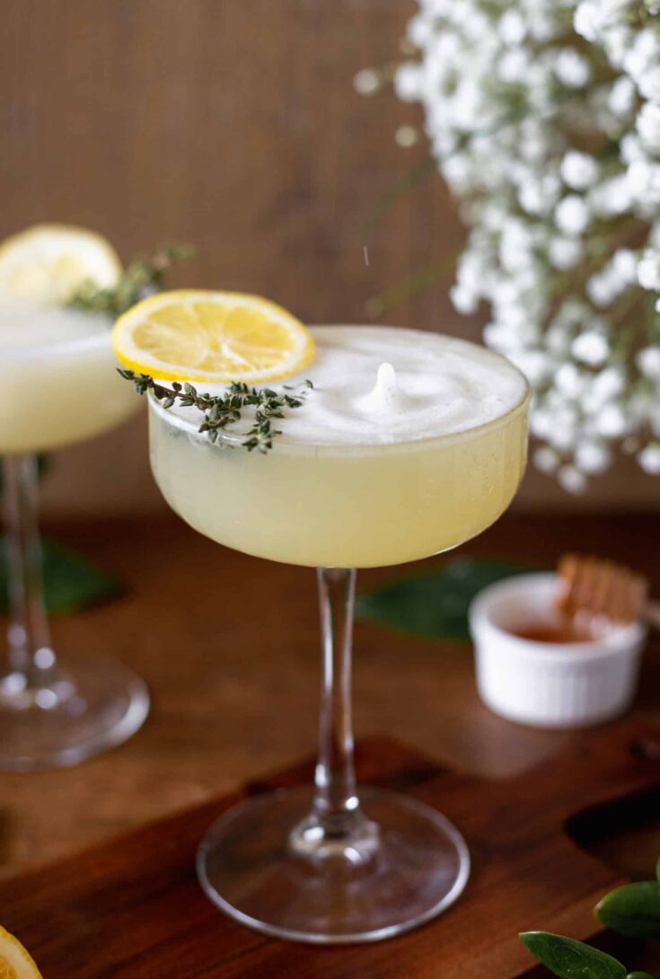 Image for Refreshing Thyme Honey Gin Sour