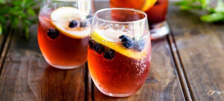 Image for Lemon and Blueberry Punch