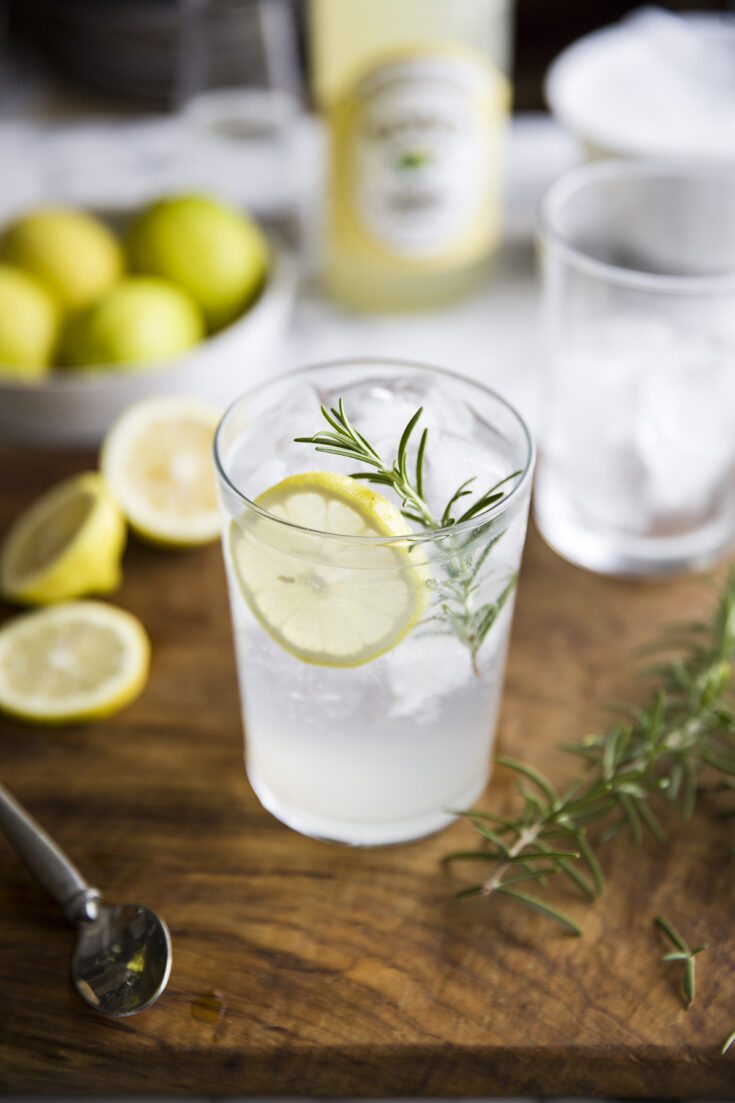 Image for Gin & Tonic with Lemon Cordial & Rosemary