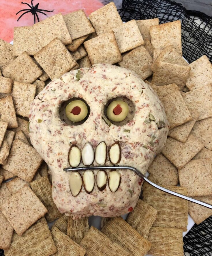 Image for Pepperoni Skull Cheese Ball 