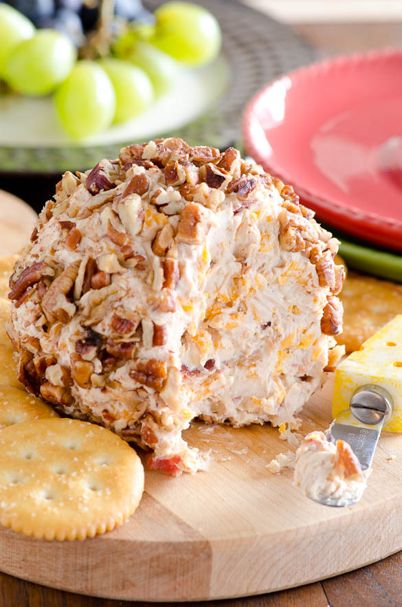 Image for Pecan Crusted Apple Butter and Bacon Cheese Ball