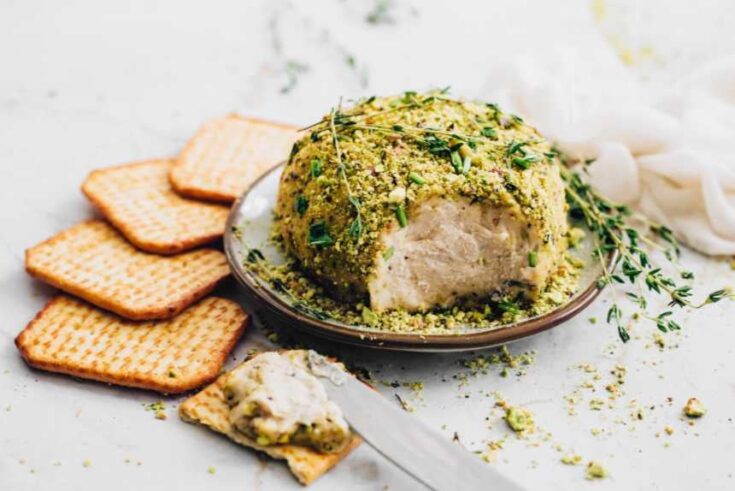 Image for Best Herbed Vegan Cheese Ball